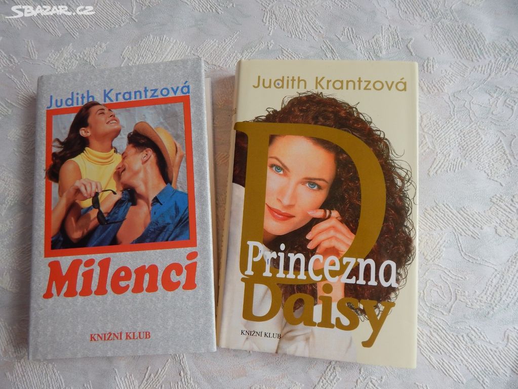 Judith Krantzová - 2 knihy / nečteny, jak nové /