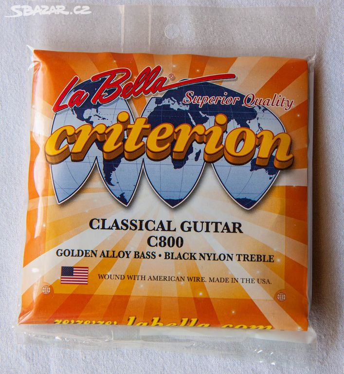 Nylonové kytarové struny LaBella Criterion C800