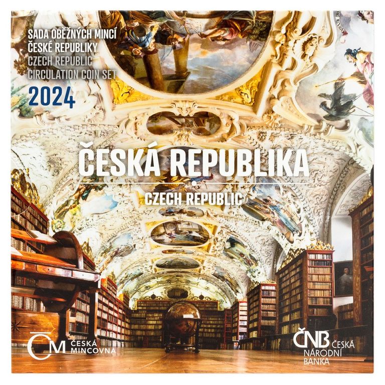 Sada oběžných mincí 2024 - Česká republika