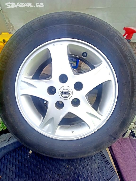 ALU disky Nissan  + kompletní pneu