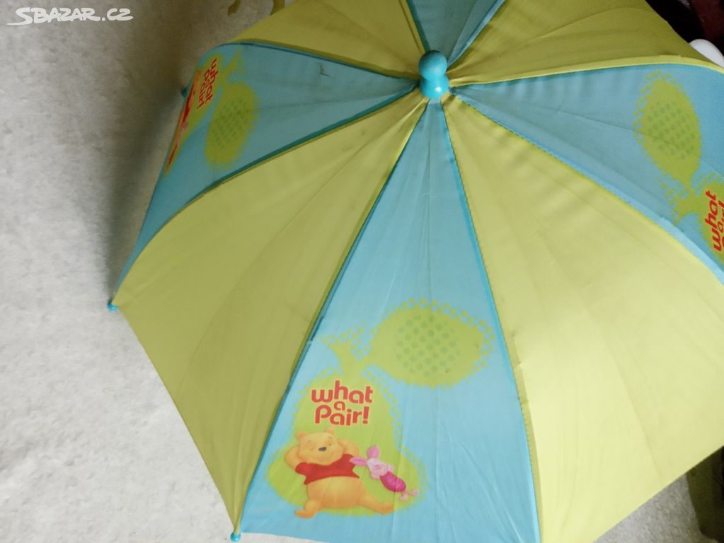 Dětský deštník medvídek Pú