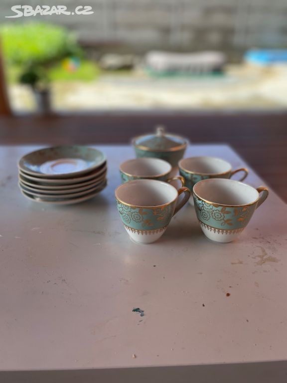 Čajový set porcelán