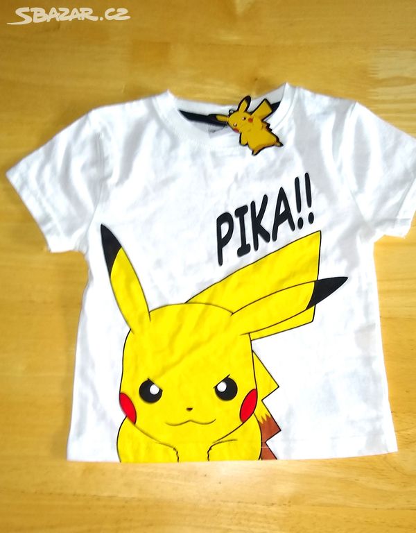 Nové tričko Pokemon Pikachu 104