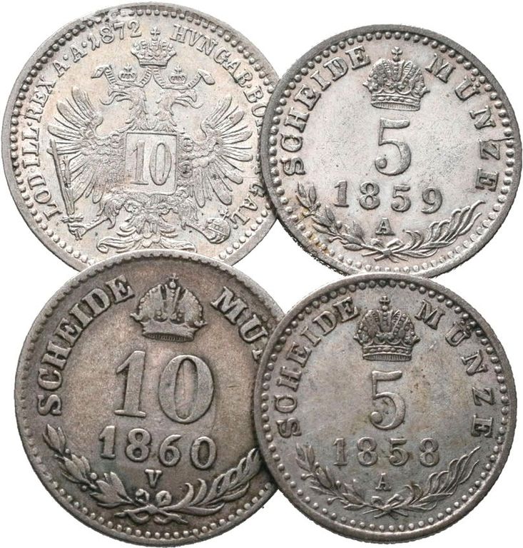 starožitné mince stříbro