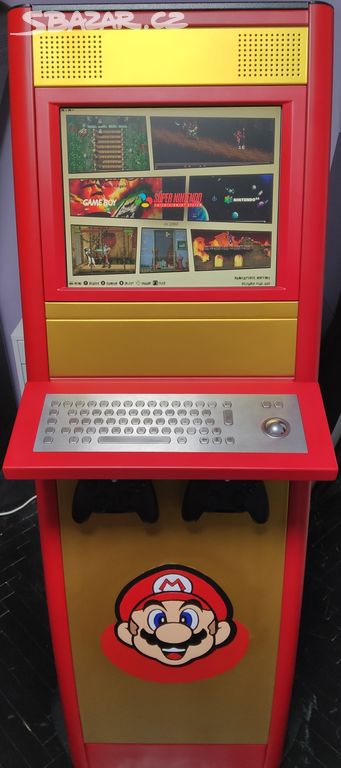 Retro arcade automat Mario