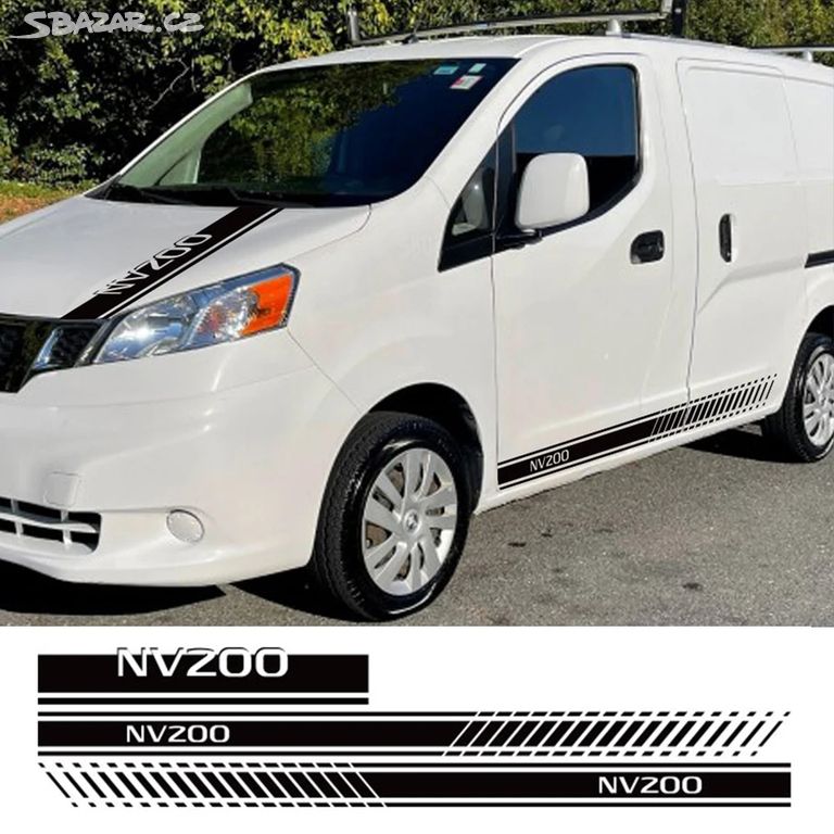 NISSAN NV 200 / samolepky na karoserii