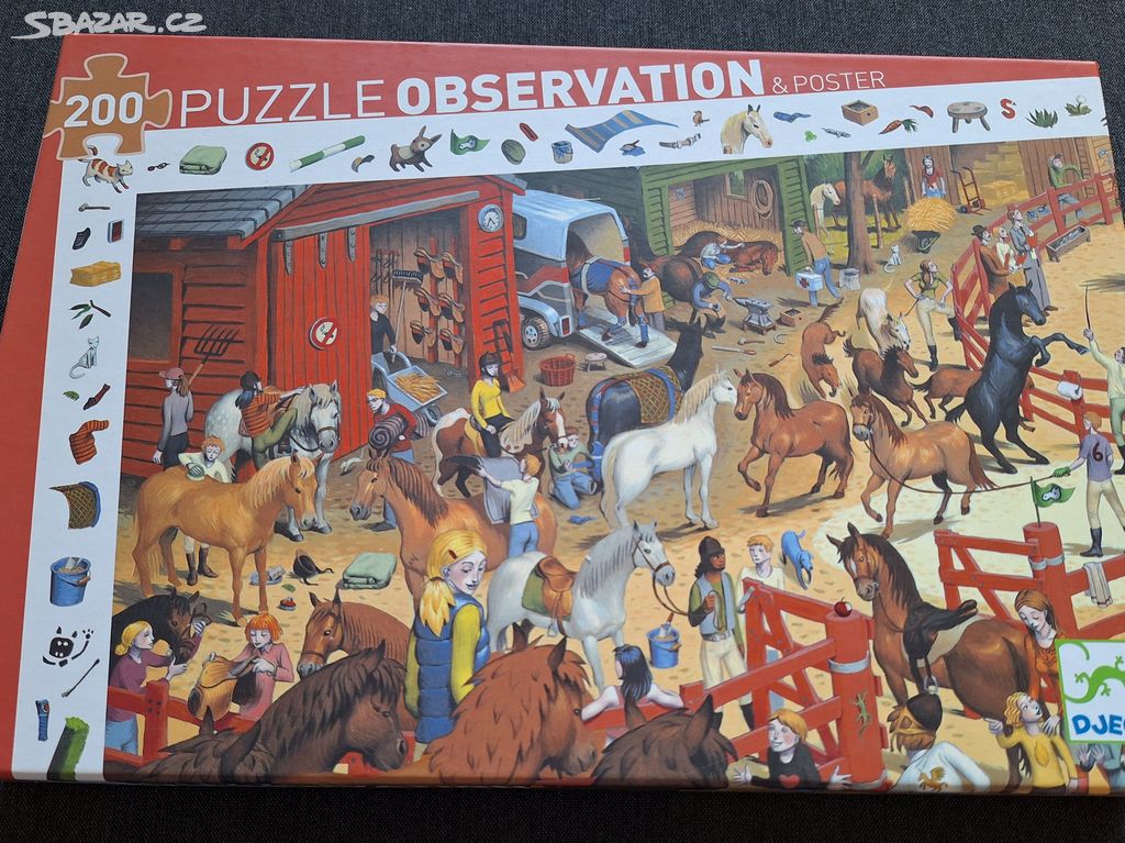 Puzzle - koňská jízdárna