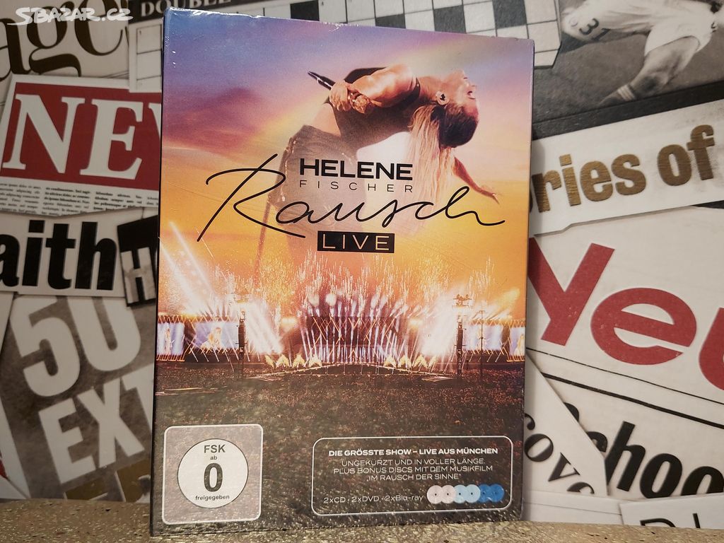 Helene Fischer: Rausch 2x Blu-ray + 2x DVD + 2x CD