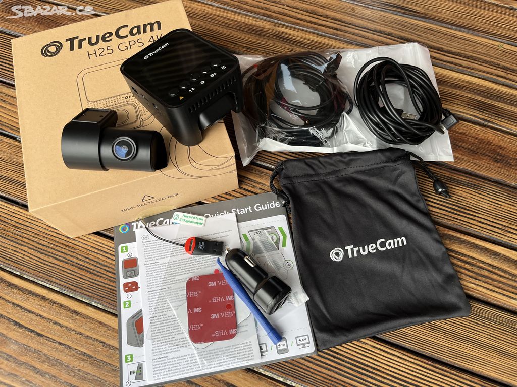 Autokamera Truecam H25 + zadní kamera H2x