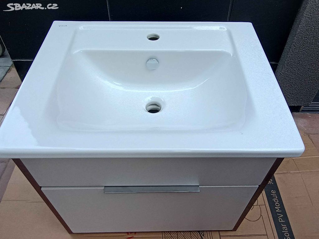 Koupelnová umyvadlová skříňka š.60 + umyvadlo