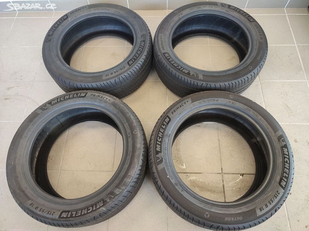 Nové letní pneu Michelin 215/55/18 99V