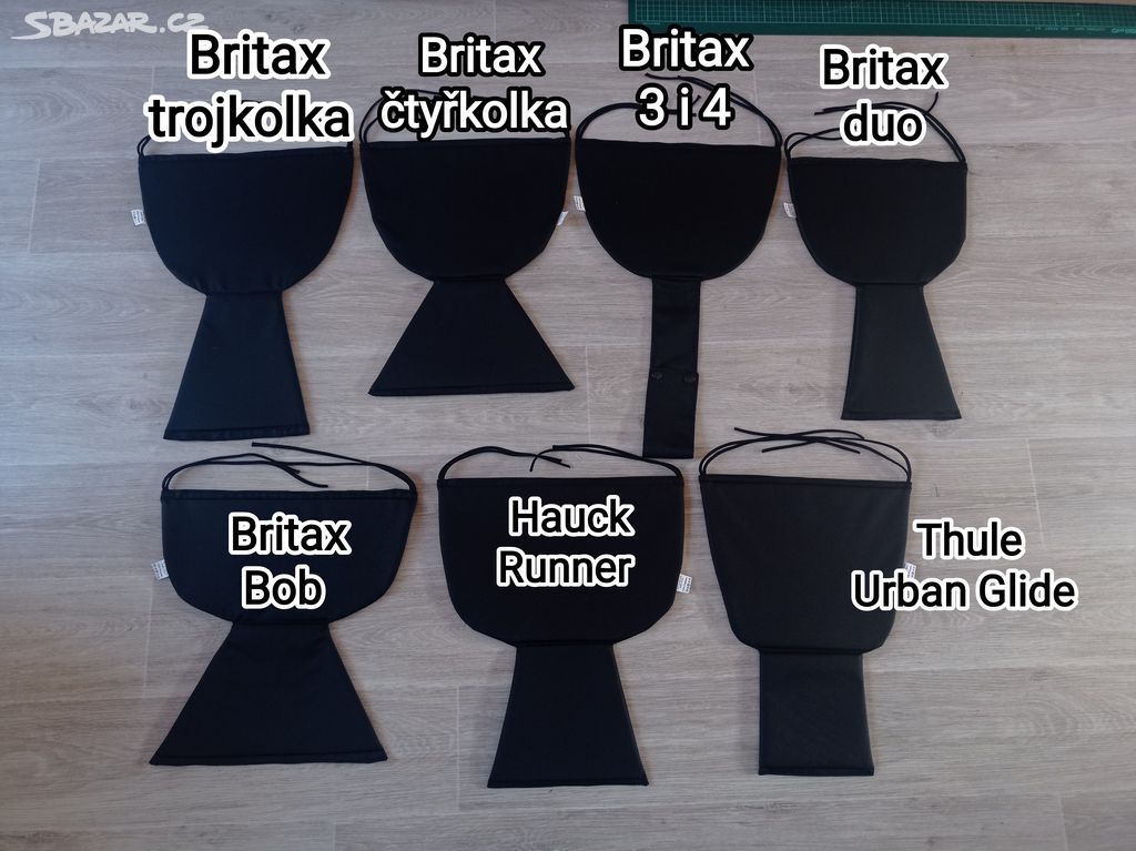 Polohování nožiček Hauck, Thule, Britax