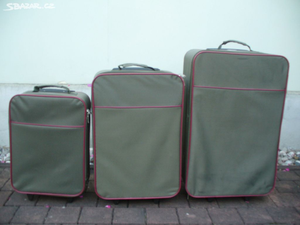 Sada cestovních kufrů 3ks