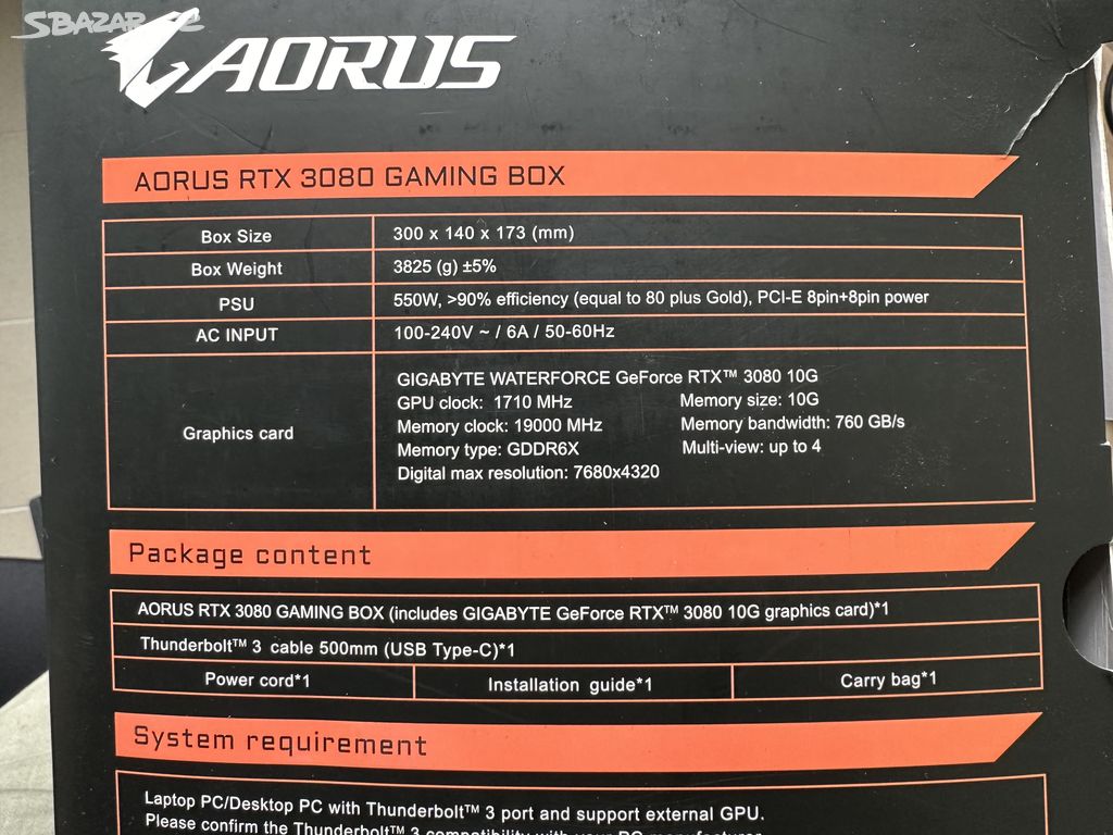 RTX 3080 Gaming box