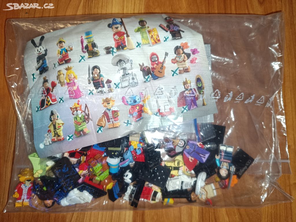 LEGO Minifigurky / Disney 100 celá serie