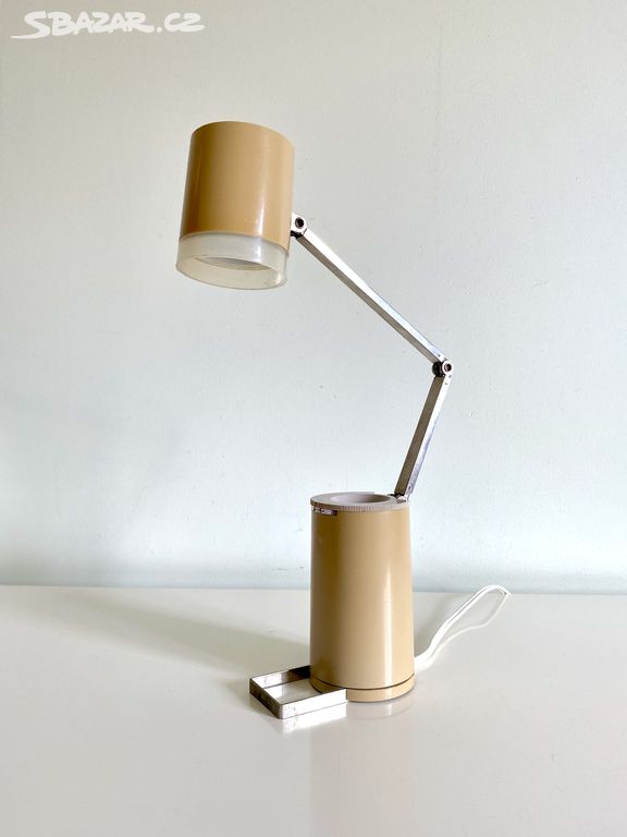 Retro stolní lampa, Německo, japonský patent