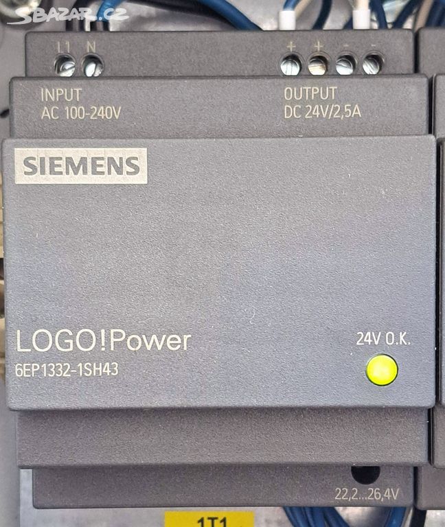 Siemens LOGO! zdroj 24VDC/2,5A