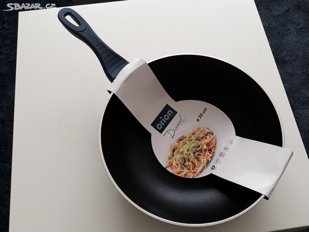 Pánev WOK ORION diamant průměr 30 cm NOVÁ