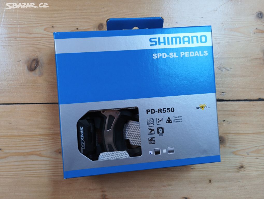 Nové silniční pedály Shimano PD-R550