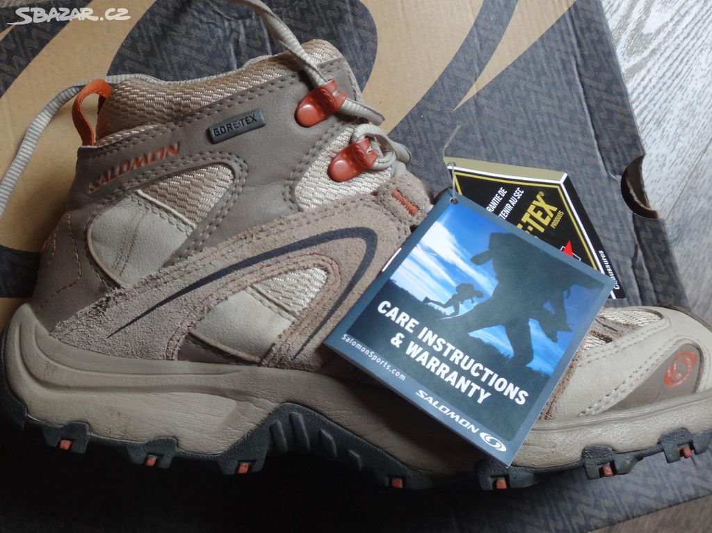 Dámské goretexové trekingovky SALOMON v.40