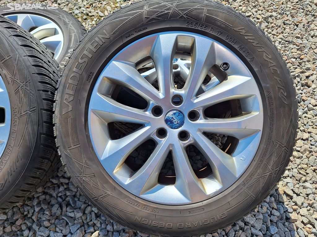 Ford alu kola 17" včetně zimních pneu