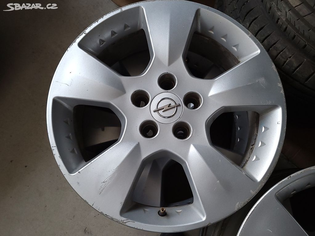 Original ALU disky Opel 17" 5x110 - levně