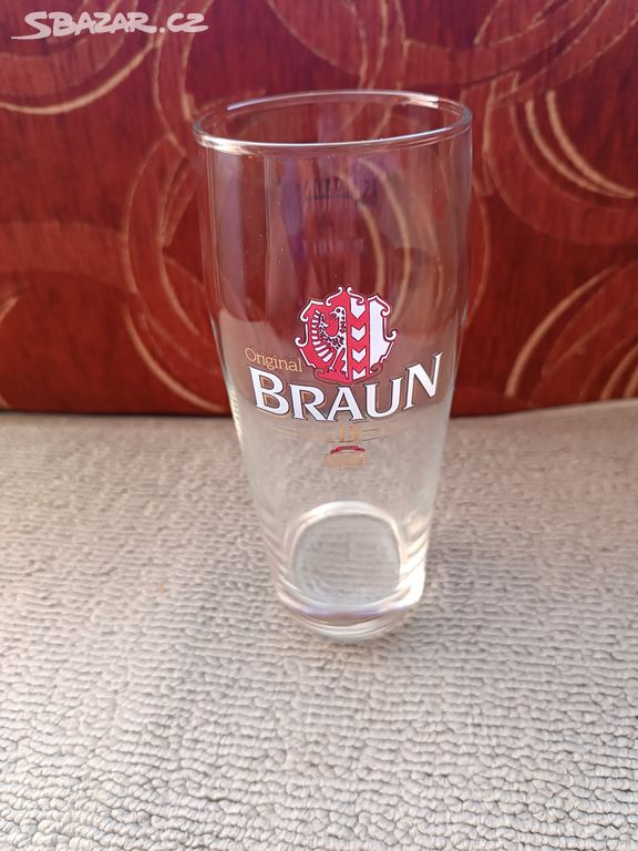 Pivní sklenice ZLATOVAR OPAVA BRAUN 13 0,5l