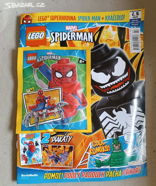 LEGO SPIDERMAN 5/24 - časopis + hračka.