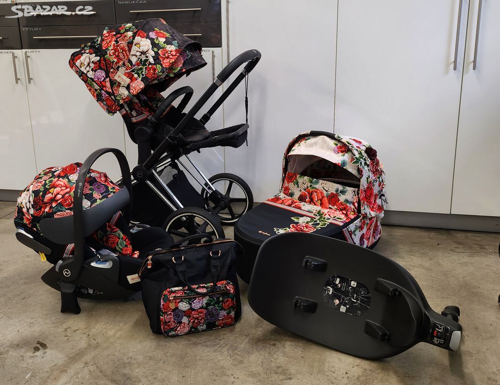 Cybex Priam Limitovaná edice Blosoom, 3v1