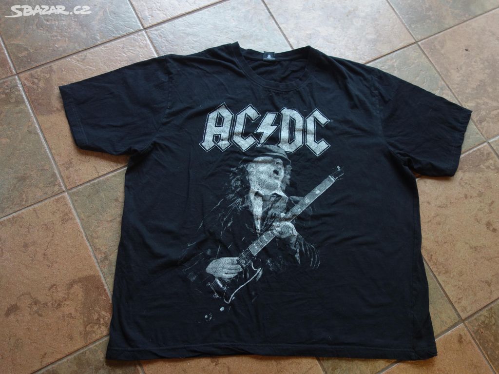 tričko AC/DC vel XXXXL, originál merch