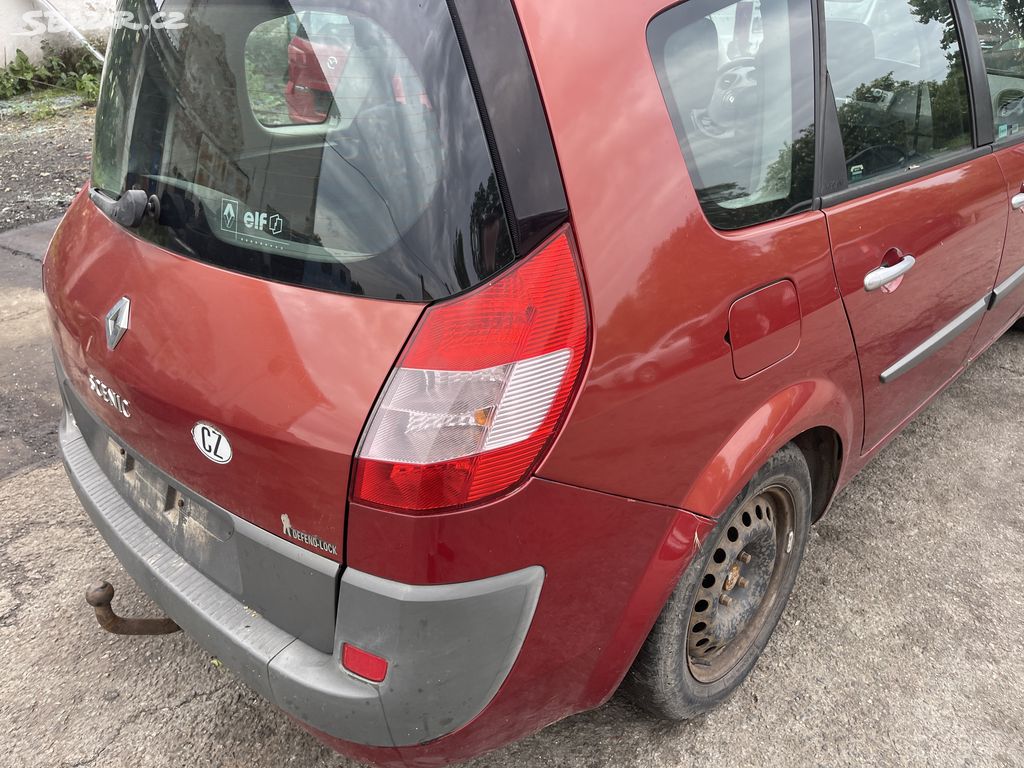 Renault Scenic 2 1.6 1.5 1.9 náhradní díly z auta