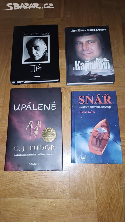 knihy - snář, upálené, Kajínek, Miloš Kopecký