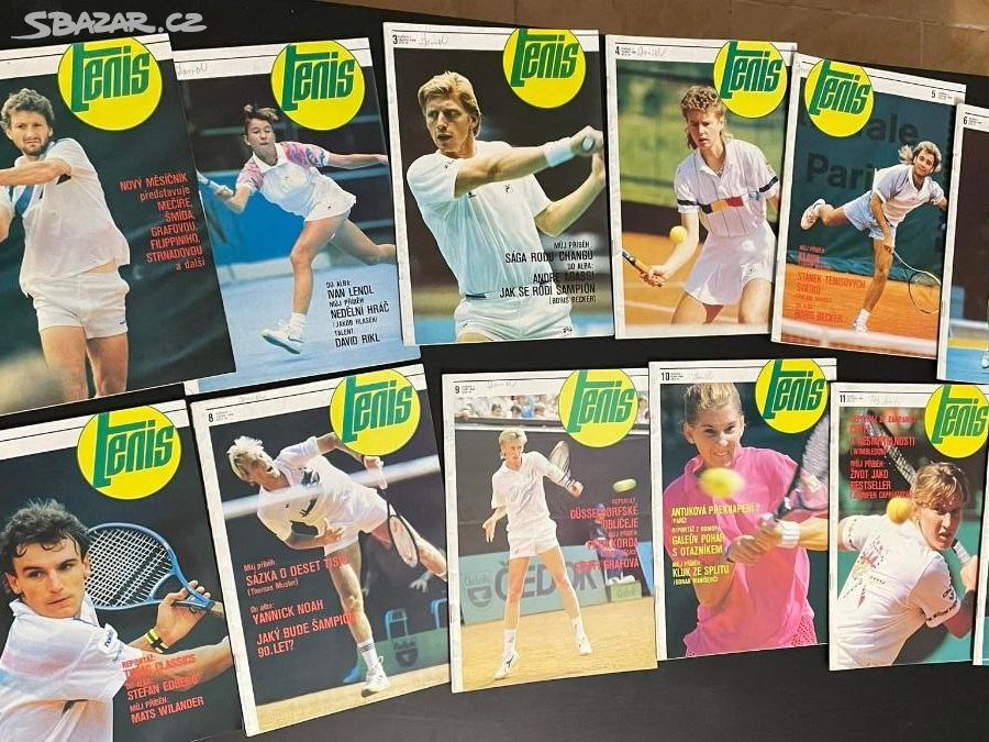 Časopis Tenis 1990- 1994