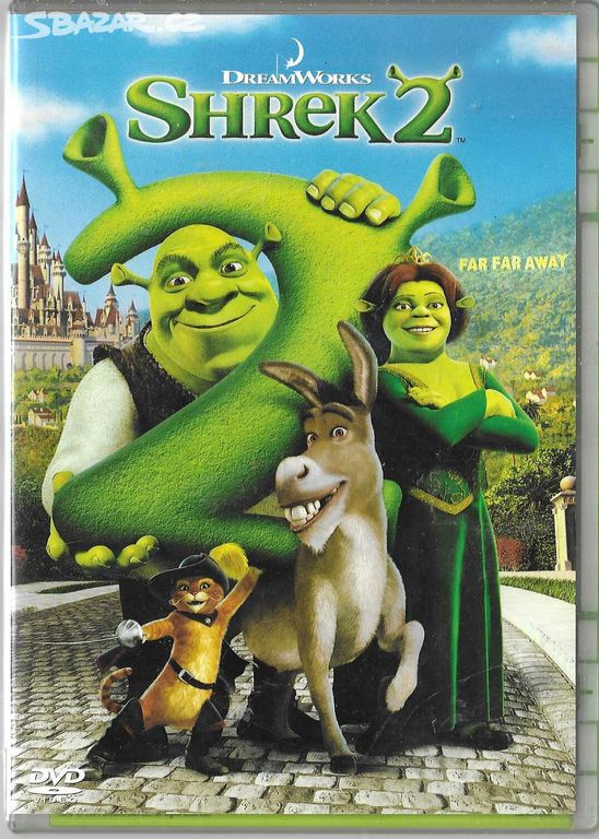 shrek 2 dvd