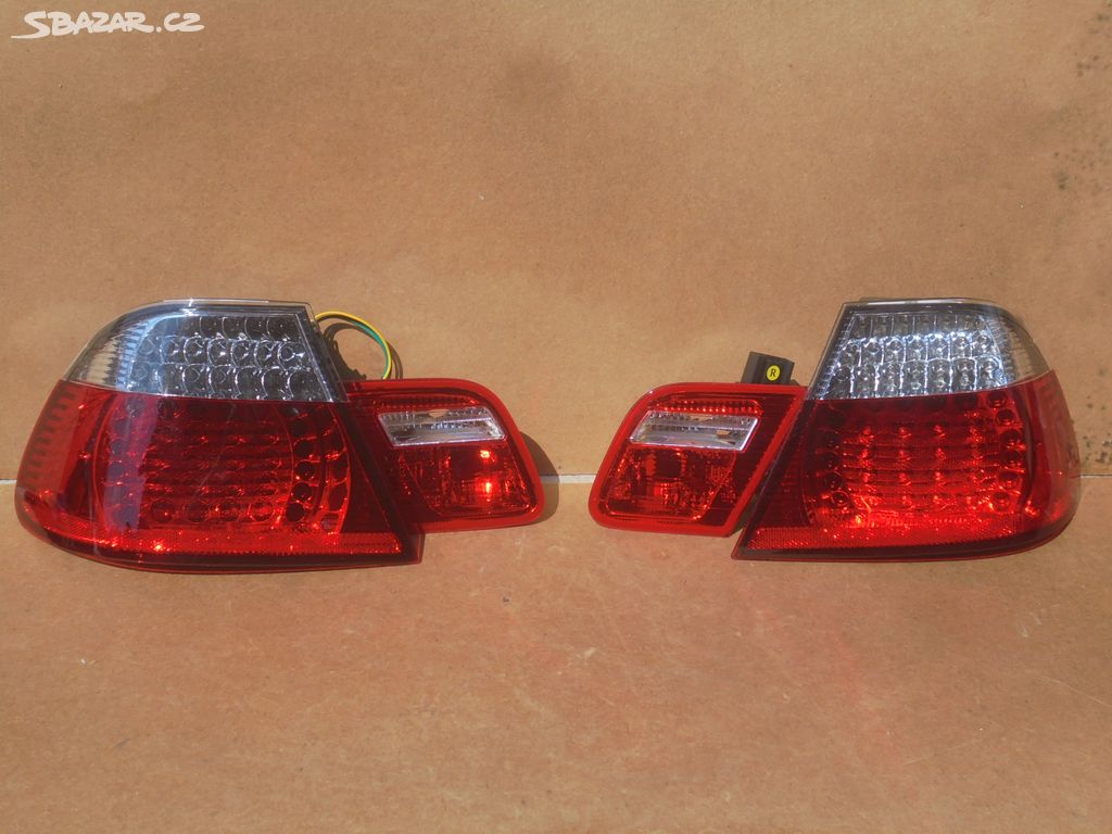 BMW E-46 coupe do2003 - zadní LED světla