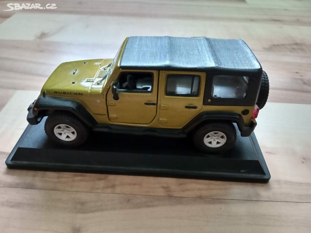 Model auta Jeep Wrangler 1:18