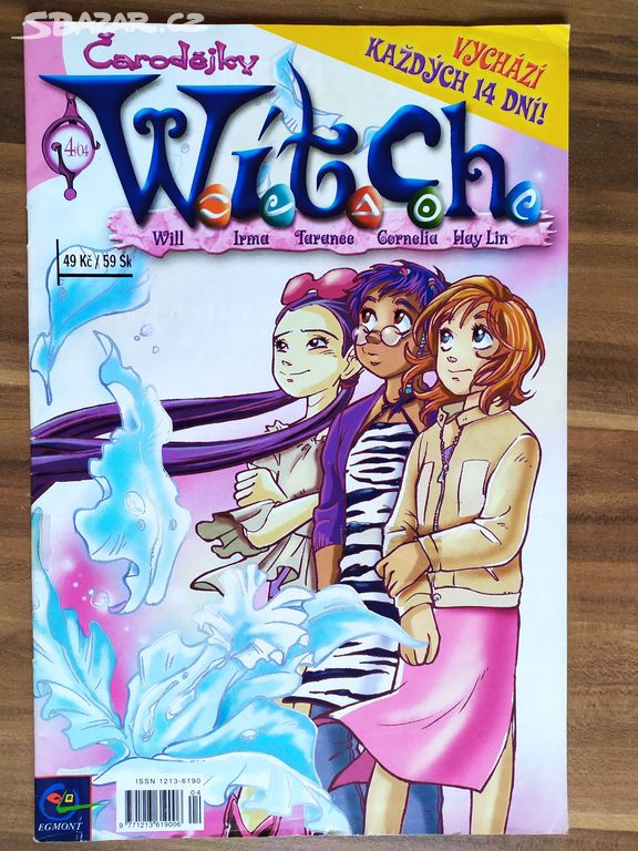 Komiks W.I.T.C.H. Čarodějky 4/04