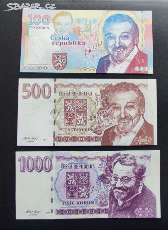 100+500+1000 korun, sada, Gott Werich s.č. 00038