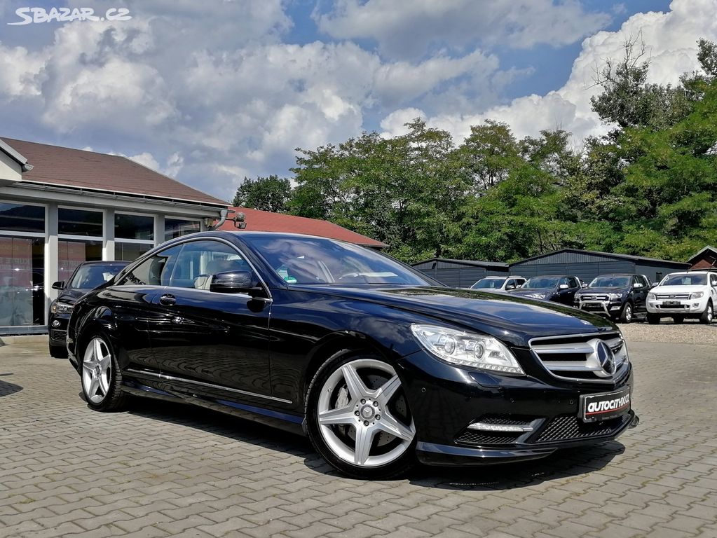 Mercedes-Benz CL 500 4MATIC, NOČNÍ VIDĚNÍ, DPH