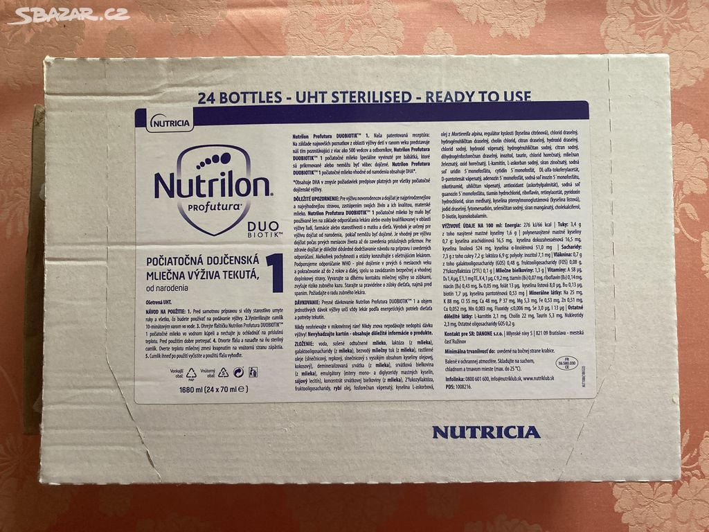 Nutrilon 1 Profutura DUOBIOTIK RTF 40x70 ml.