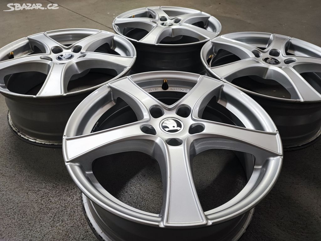 Alu disky 17 R17 R 5x112 Superb Passat ET41 6,5J