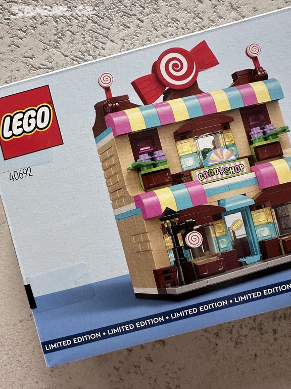 Nové LEGO 40692 Cukrárna Promo, Candy Store GWP