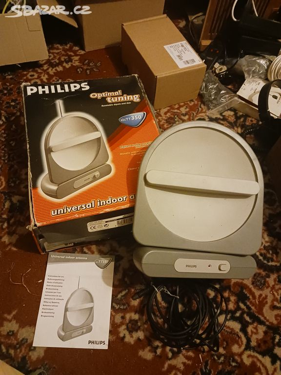 Retro Philips univerzální vnitřní anténa