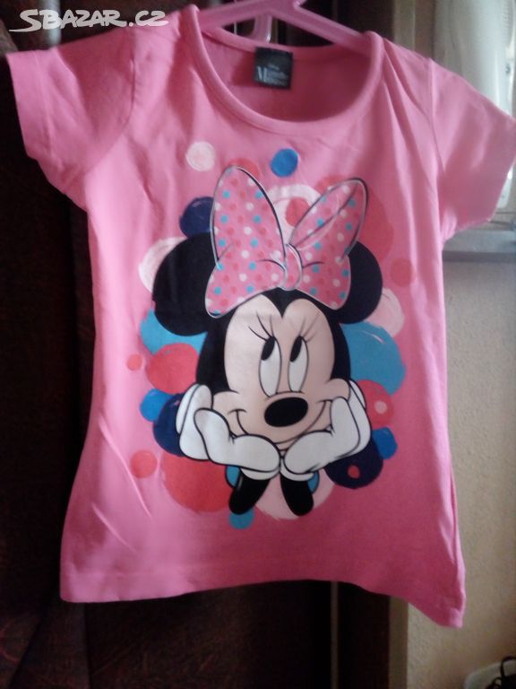 Prodam triko s Minnii vel.116 Nove,pekne,Disney