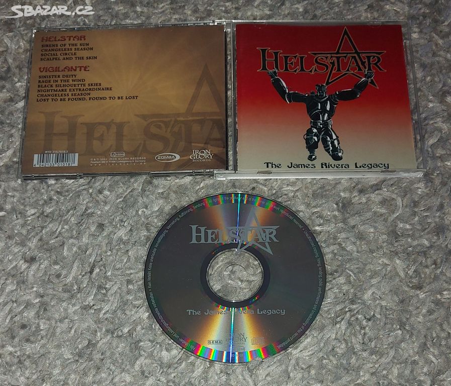 CD Helstar / Vigilante - The James Rivera Legacy