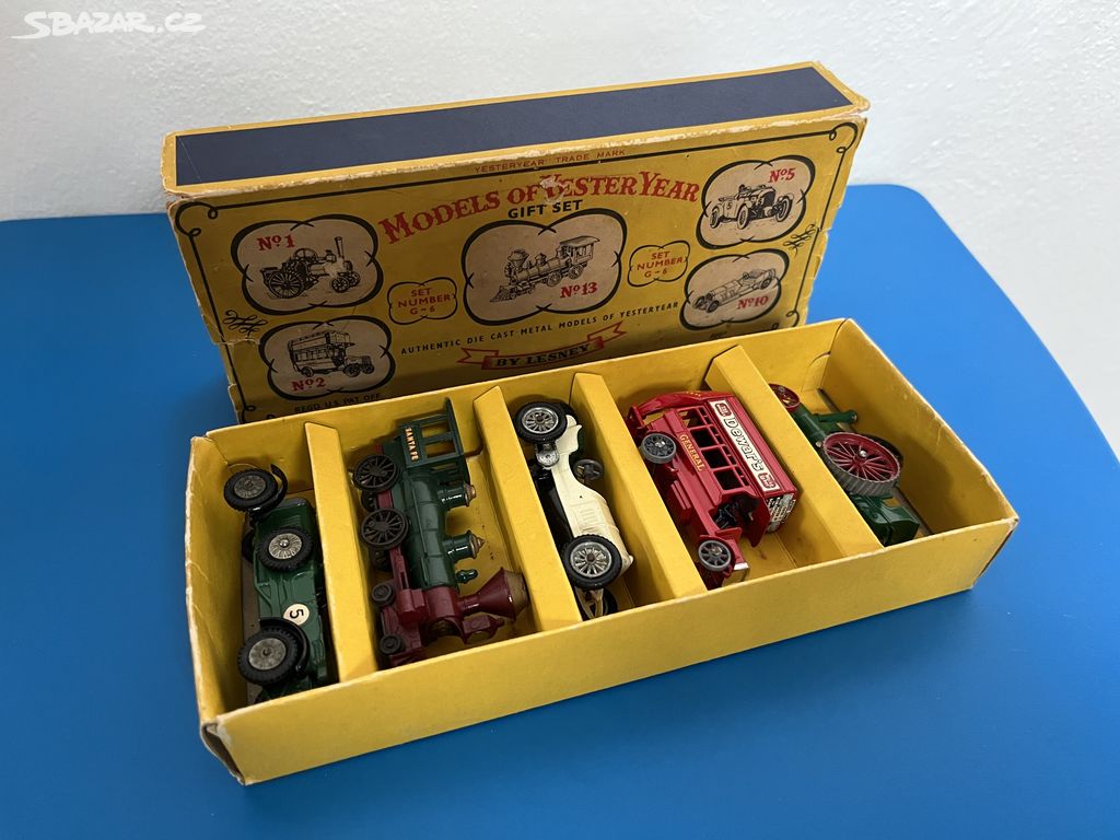 Matchbox Yesteryear Giftset (no. 1, 2, 5, 10 a 13)