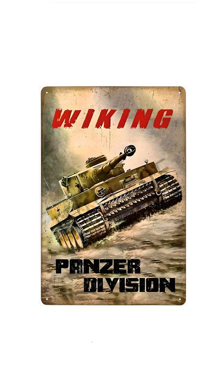 plechová cedule: Wiking - Panzer Division