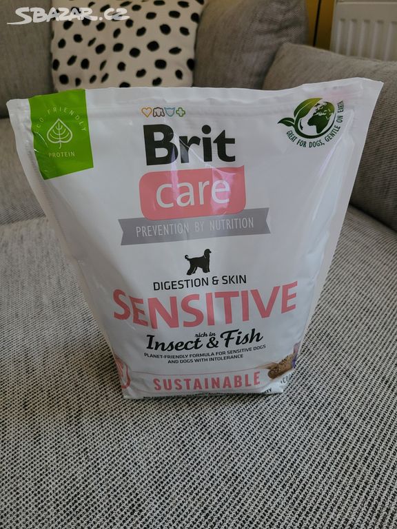 Granule pro psy Sensitive zn. Brit Care, 1 kg