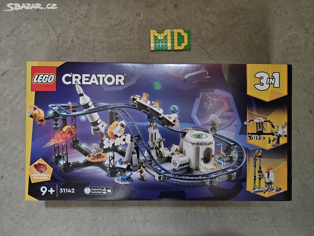 LEGO 31142 Vesmírná horská dráha - Creator 3v1