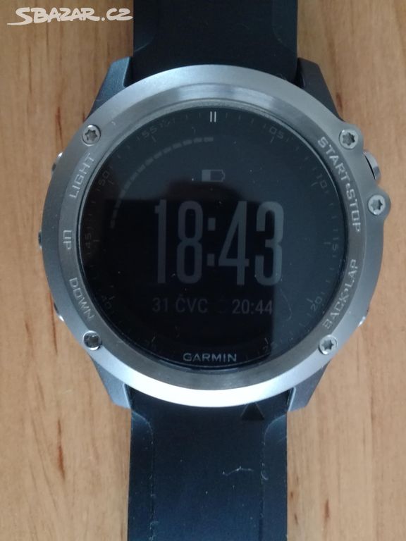 Garmin Fenix 3 HR Silver Optic